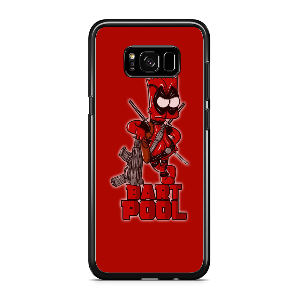 Simpson Bart Deadpool Samsung Galaxy S8 Plus Case