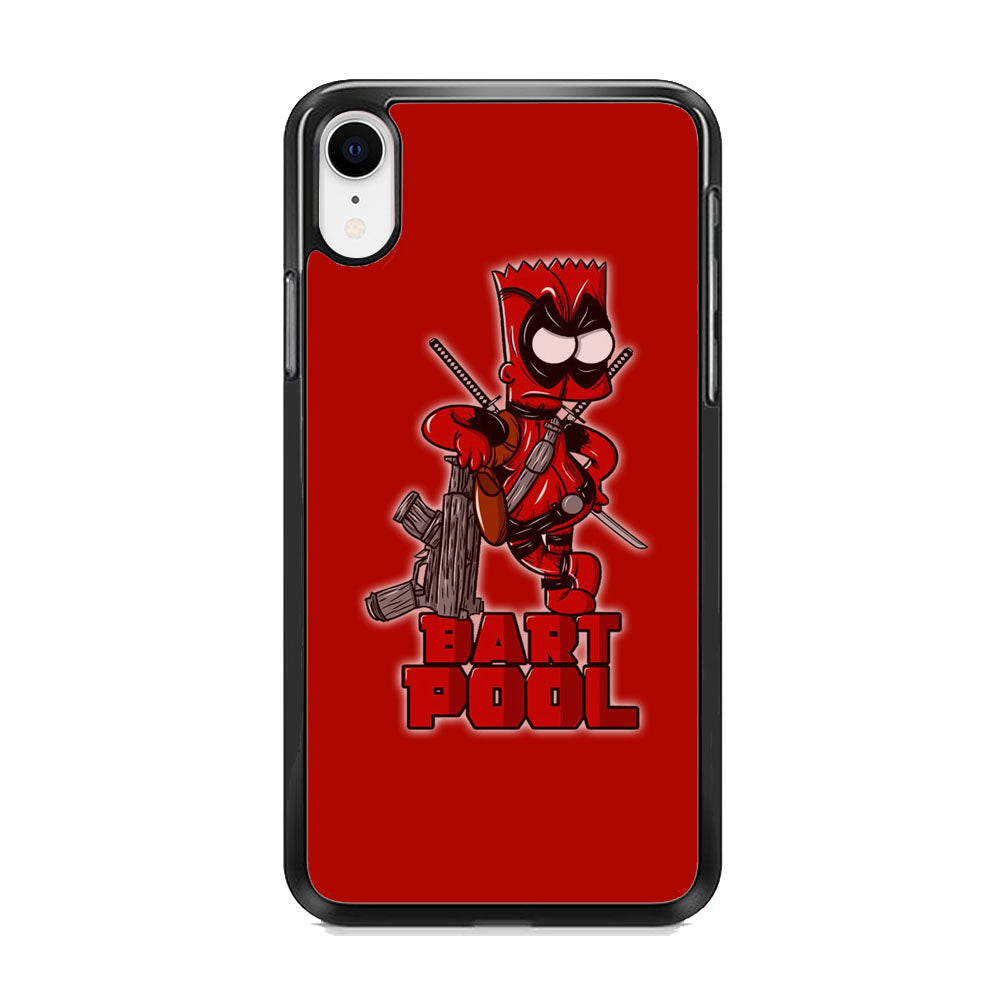Simpson Bart Deadpool iPhone XR Case