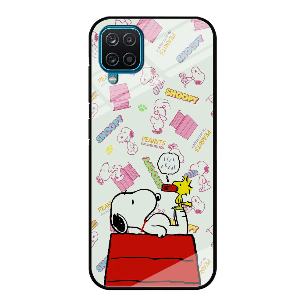 Snoopy Comfort Together Samsung Galaxy A12 Case