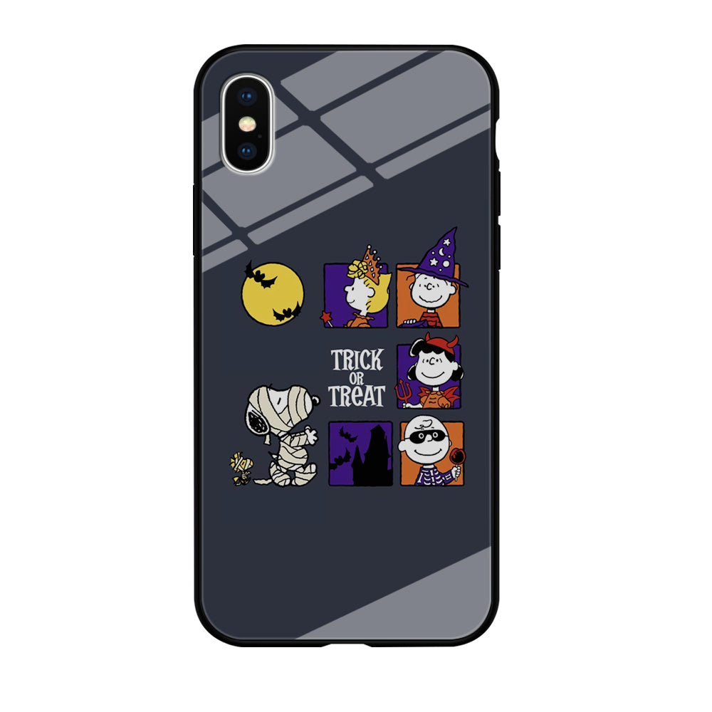 Snoopy Halloween Momment iPhone XS Case