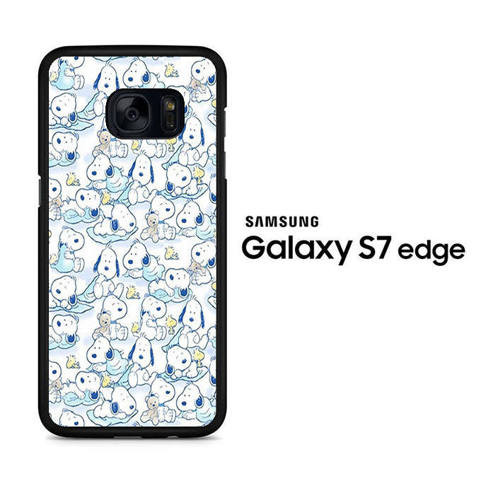 Snoopy And Woodstock Samsung Galaxy S7 Edge Case