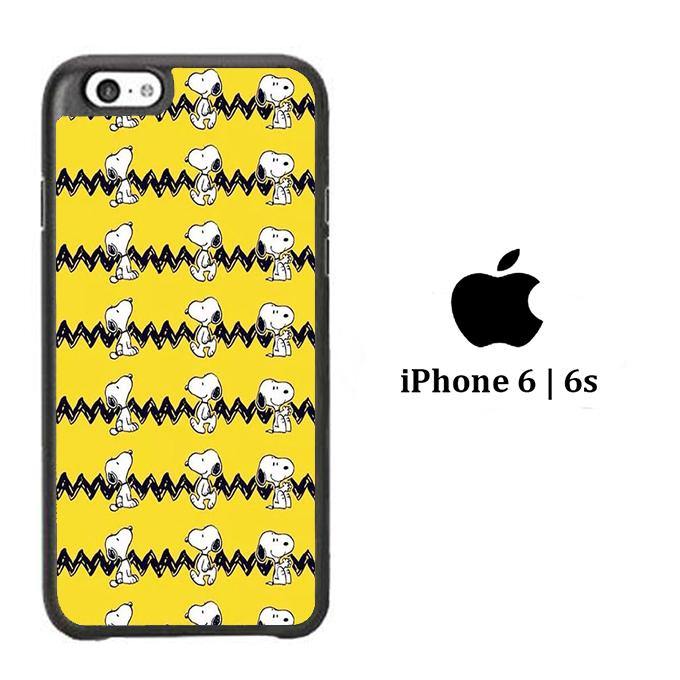Snoopy Chevron Yellow iPhone 6 | 6s Case - ezzyst