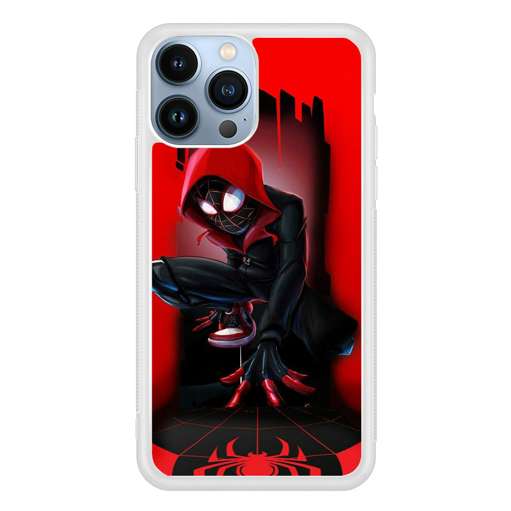 Spiderman Red Cartoon iPhone 13 Pro Max Case