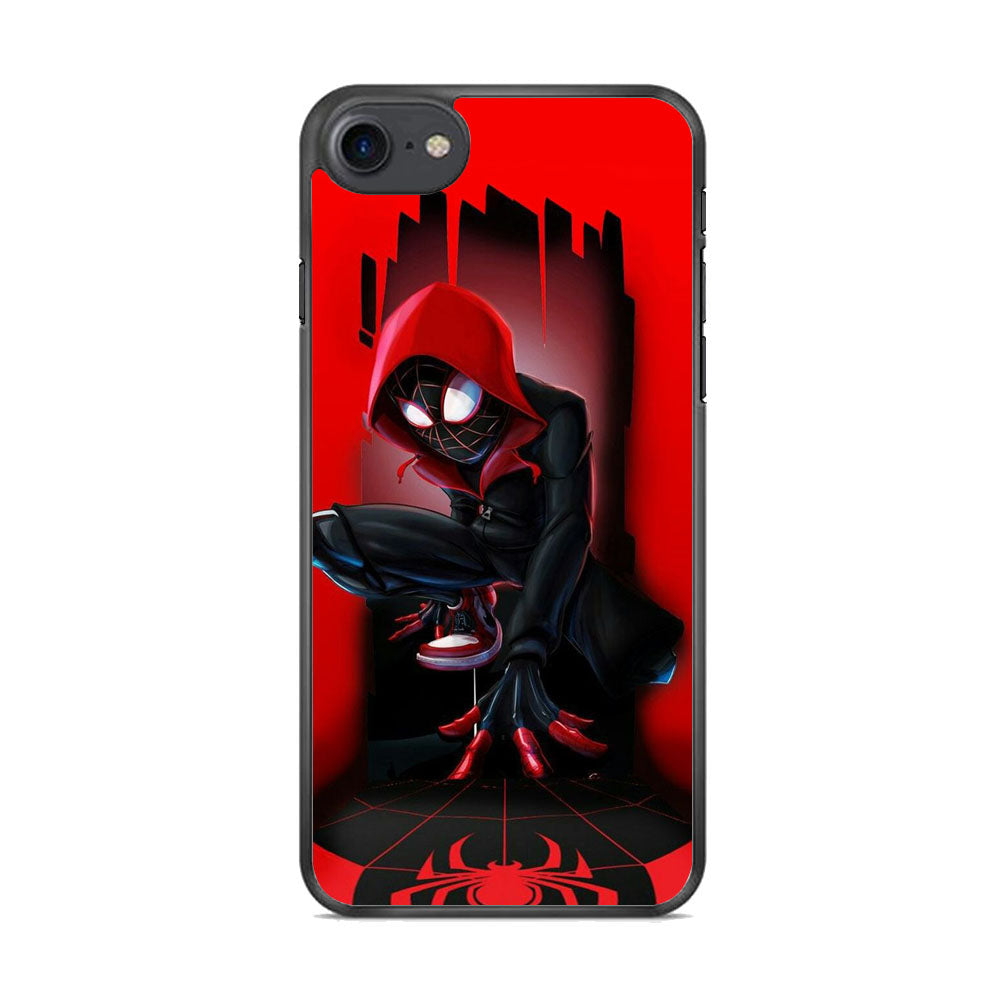Spiderman Red Cartoon iPhone 8 Case