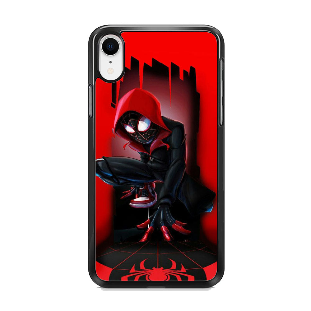 Spiderman Red Cartoon iPhone XR Case
