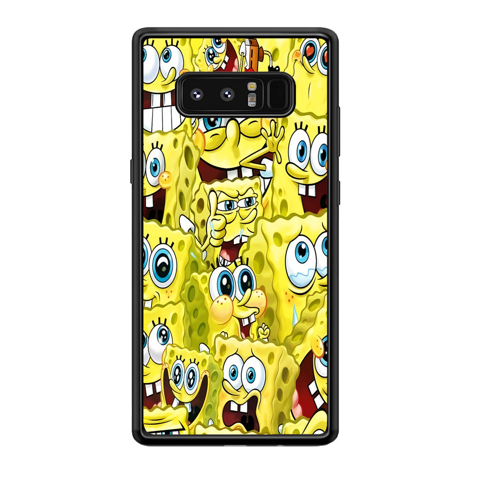 Spongebob Cute Expression Samsung Galaxy Note 8 Case