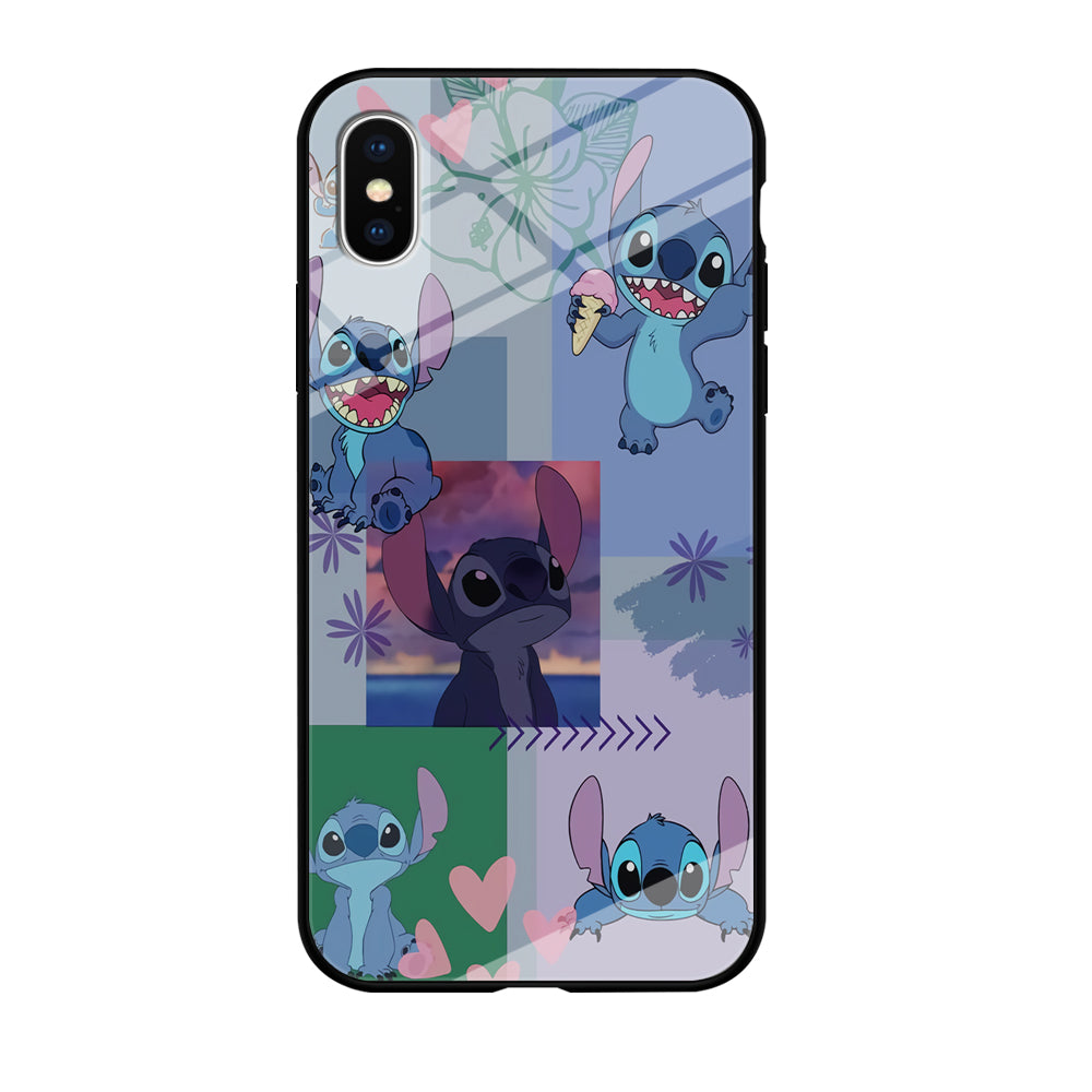 Stitch Collage Aesthetic iPhone Xs Max Case