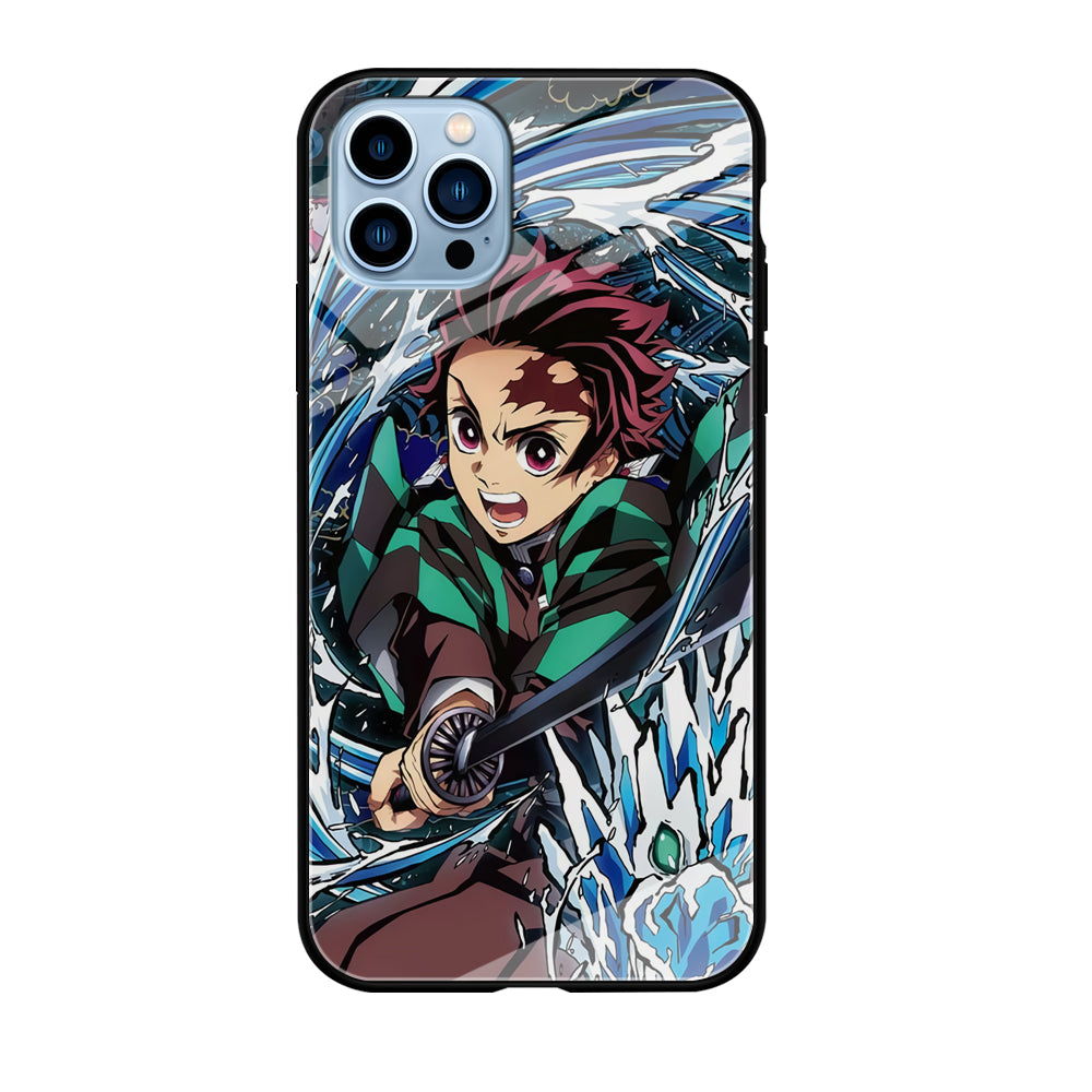 Tanjiro Water Breathing iPhone 12 Pro Max Case