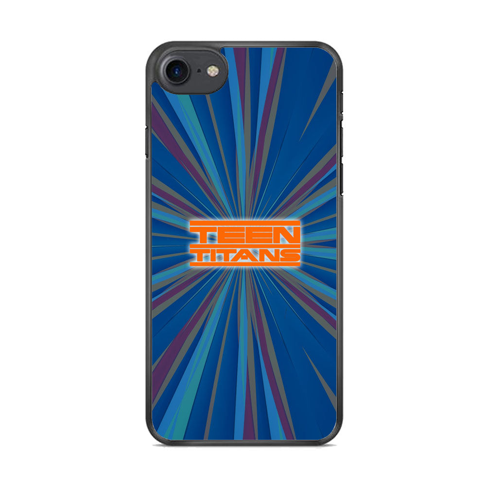 Teen Titans Zoom Orange Logo iPhone 8 Case