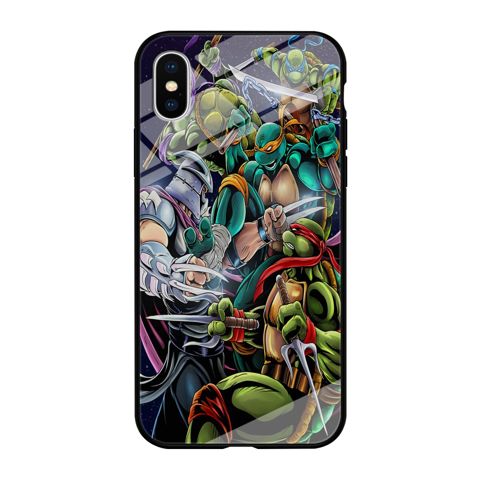 Teenage Mutant Ninja Turtles Battle Moment iPhone XS Case