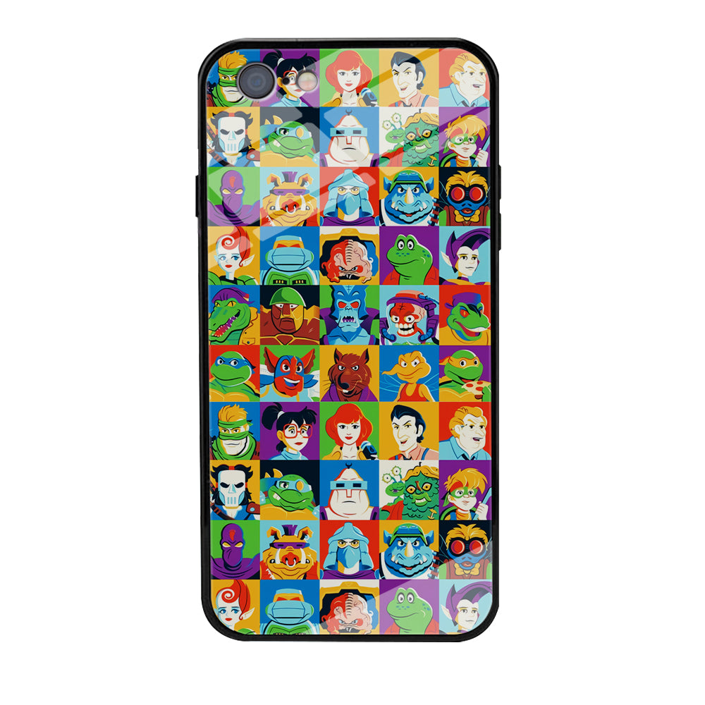 Teenage Mutant Ninja Turtles Character in Collage iPhone 6 Plus | 6s Plus Case