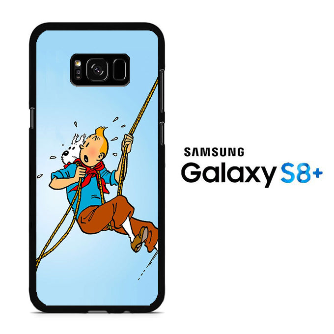 Tintin And Milo Shocked Samsung Galaxy S8 Plus Case