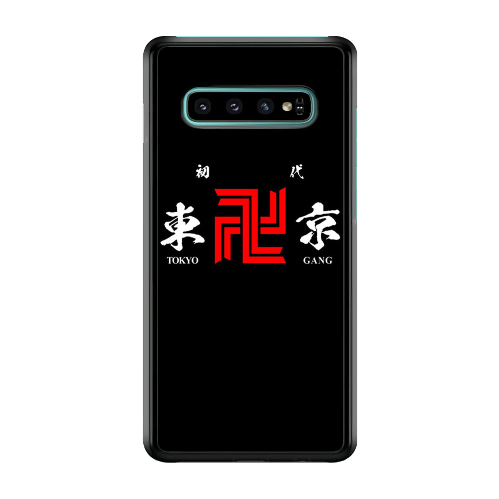 Tokyo Revengers Tokyo Gang Logo Samsung Galaxy S10 Case