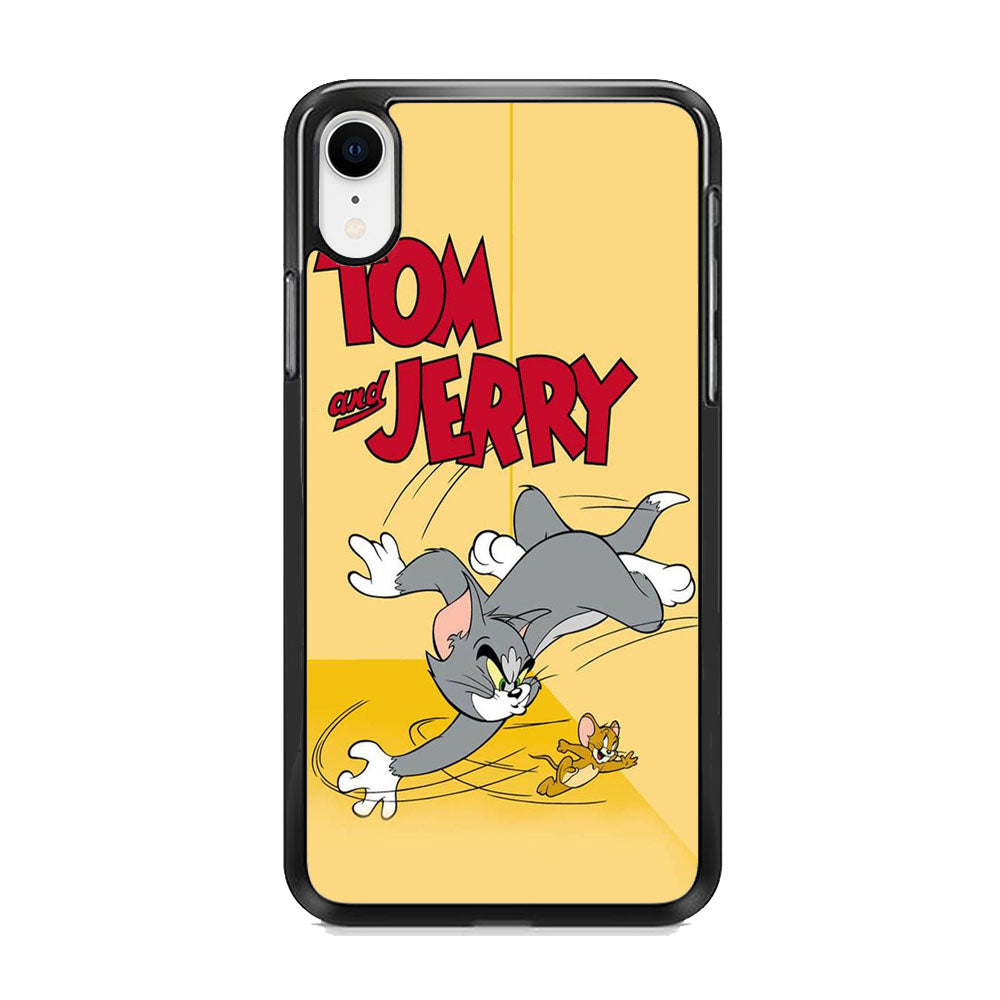 Tom And Jerry Running iPhone XR Case