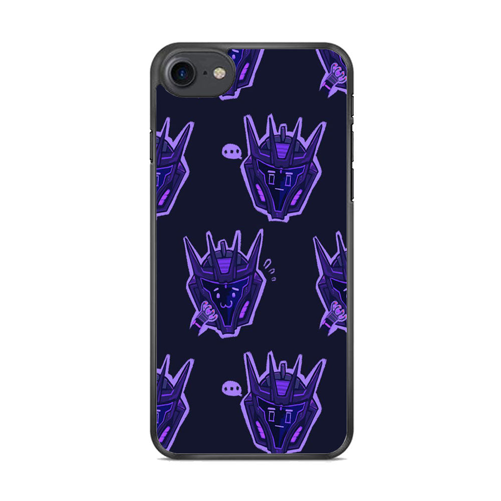 Transformers Navy Doodle iPhone 8 Case