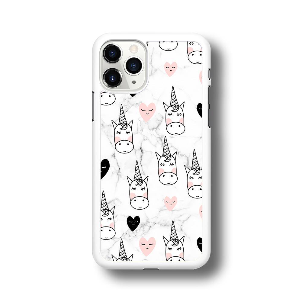 Unicorn Marble White iPhone 11 Pro Max Case - ezzyst
