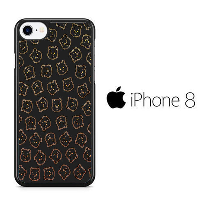 Winnie The Pooh Head iPhone 8 Case