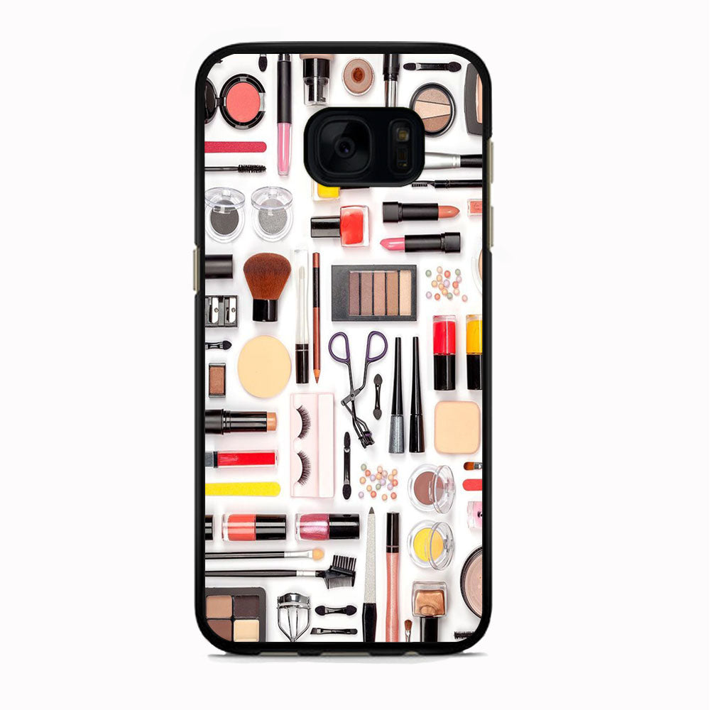 Woman Make Up Full Set Samsung Galaxy S7 Edge Case