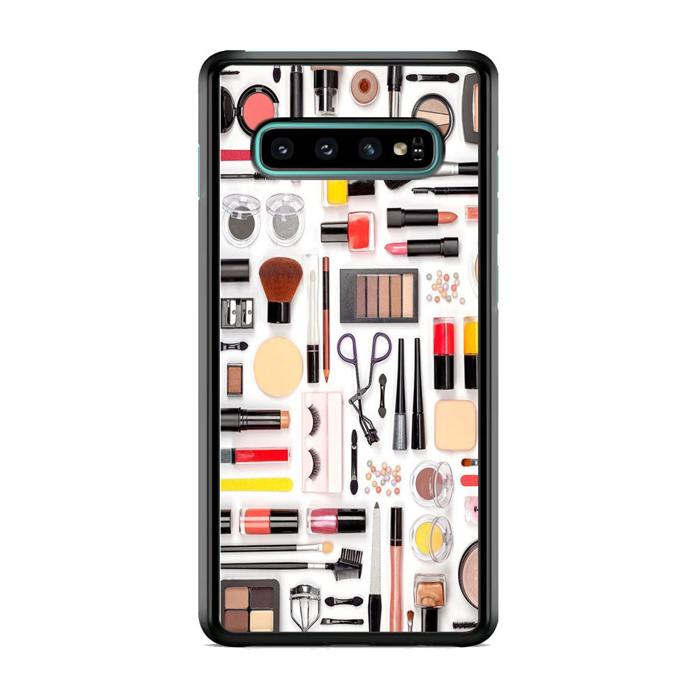 Woman Make Up Full Set Samsung Galaxy S10 Case