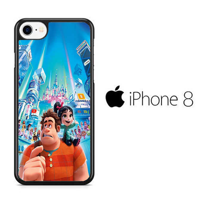 Wreck It Ralph And Vanellope Disney iPhone 8 Case