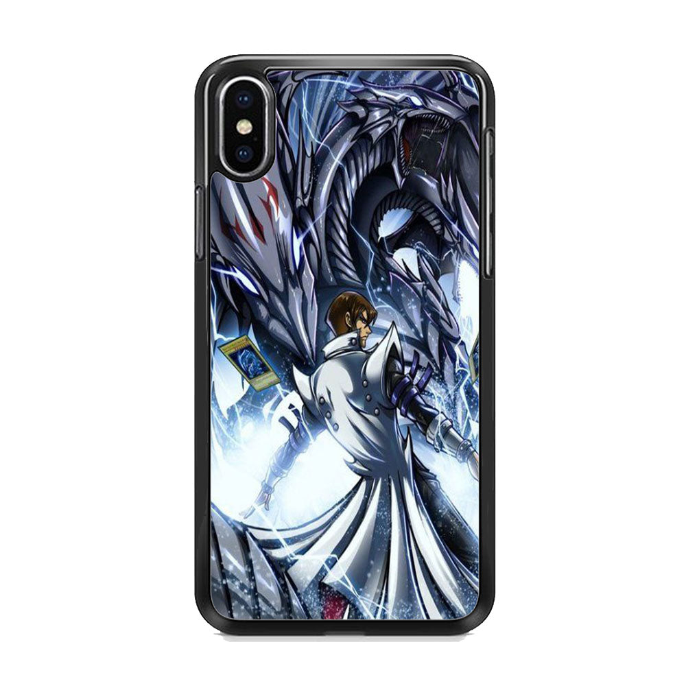 Yu Gi Oh Seto Kaiba Blue Eyes iPhone X Case
