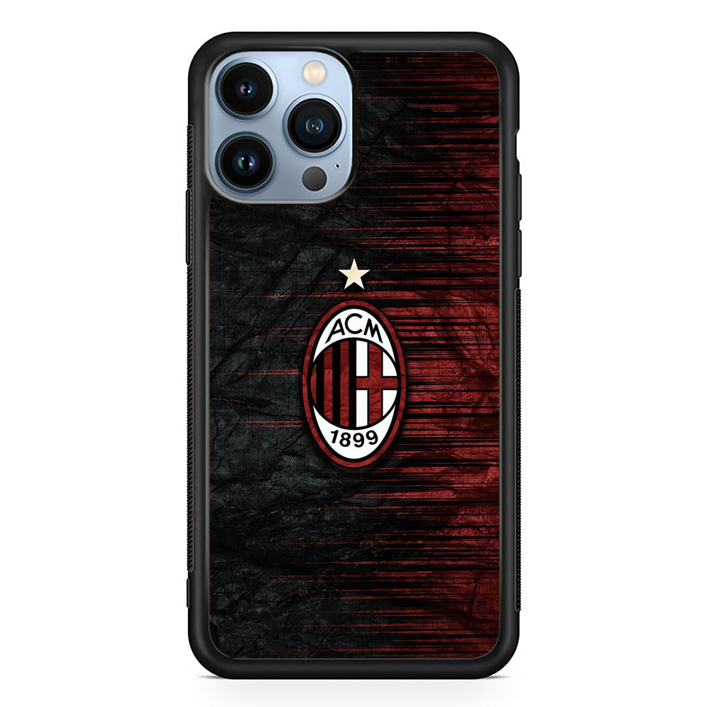 AC Milan Abstract Pattern iPhone 15 Pro Max Case