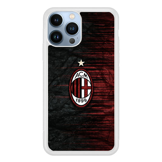 AC Milan Abstract Pattern iPhone 14 Pro Max Case