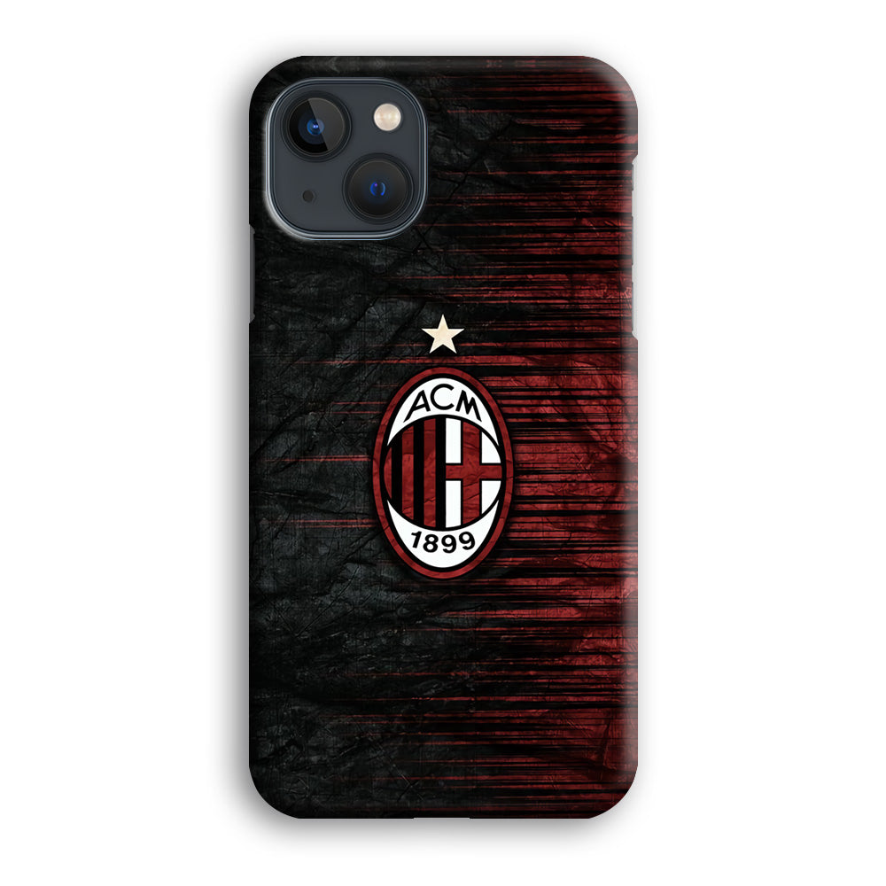 AC Milan Abstract Pattern iPhone 14 Case