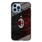 AC Milan Abstract Pattern iPhone 14 Pro Max Case