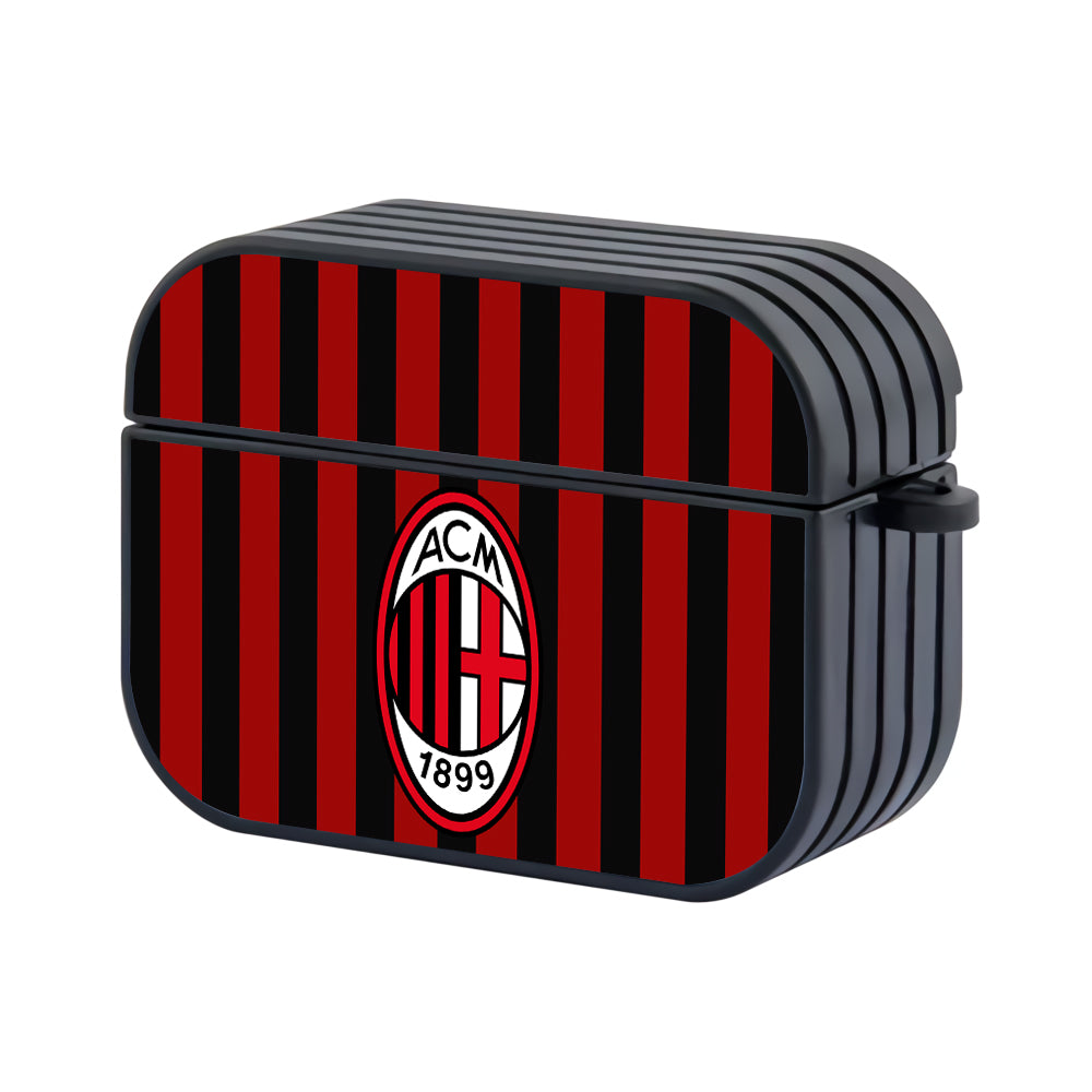 AC Milan Jersey Home Hard Plastic Case Cover For Apple Airpods Pro - Ezzystore