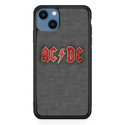 AC DC Grey Serrate Wallpapers iPhone 14 Case