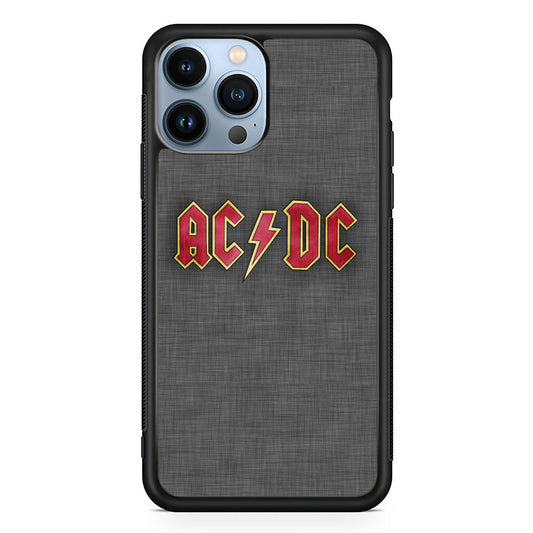 AC DC Grey Serrate Wallpapers iPhone 14 Pro Max Case
