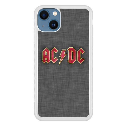 AC DC Grey Serrate Wallpapers iPhone 15 Plus Case