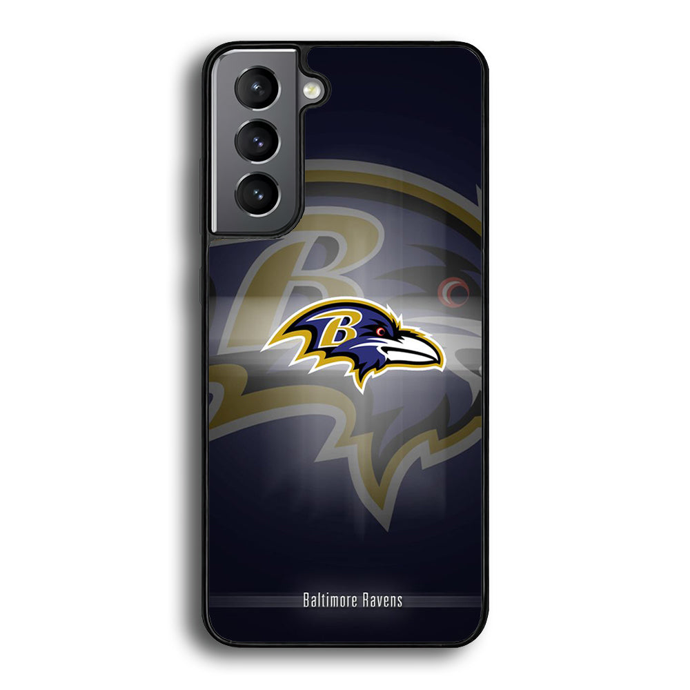 AFC Baltimore Raven Violet Logo Samsung Galaxy S24 Plus Case - Ezzystore