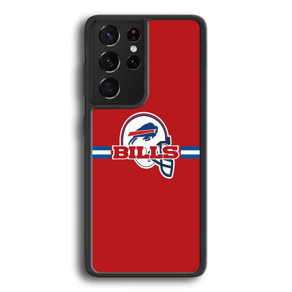 AFC Buffalo Bills Helmet Samsung Galaxy S22 Ultra Case - Ezzystore