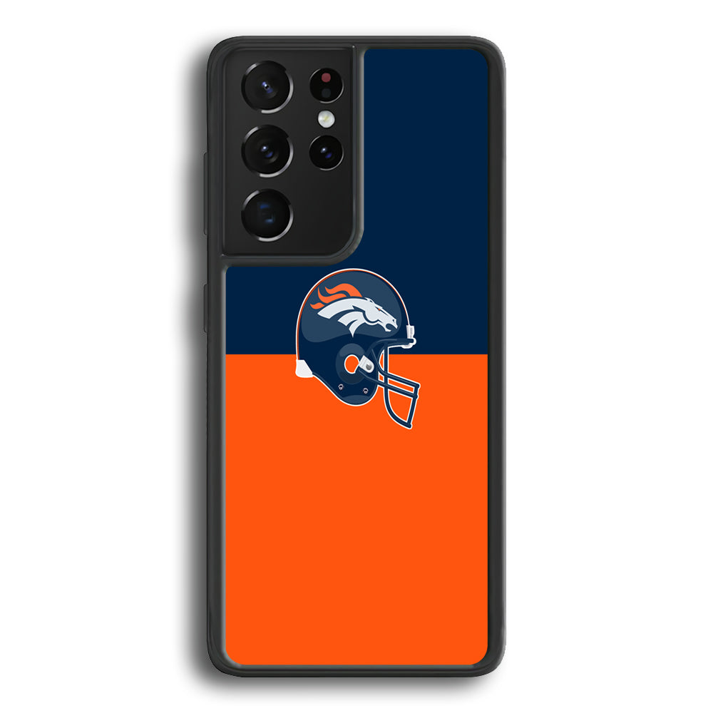 AFC Denver Broncos Helmet Samsung Galaxy S24 Ultra Case - Ezzystore