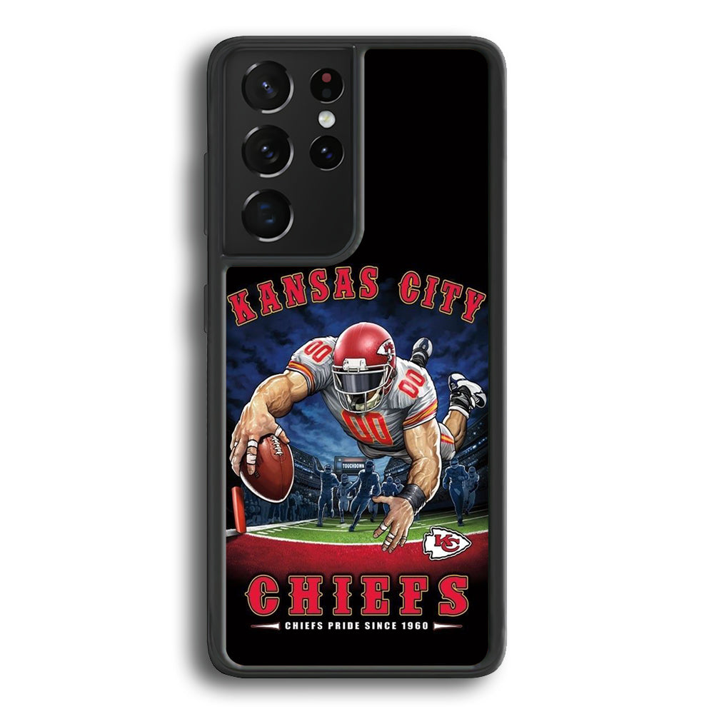AFC Kansas City Chiefs Samsung Galaxy S23 Ultra Case - Ezzystore