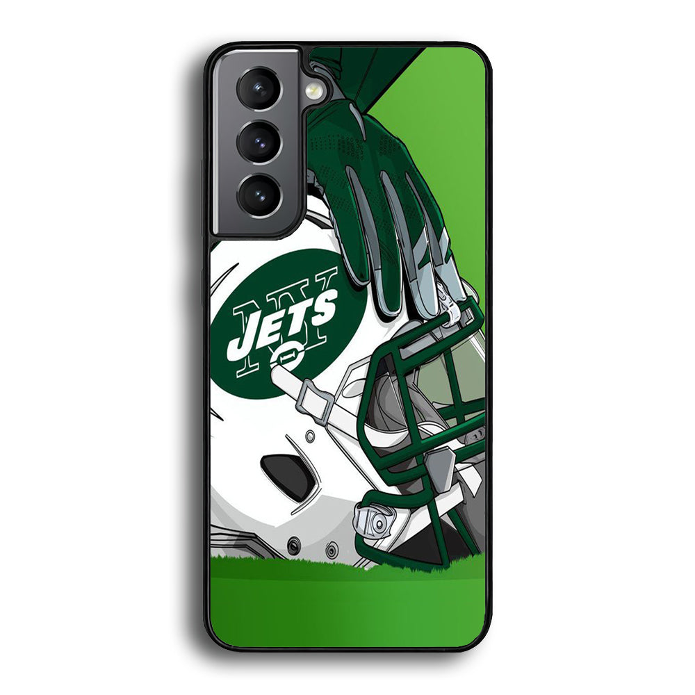 AFC New York Jets Helmet Samsung Galaxy S22 Case - Ezzystore