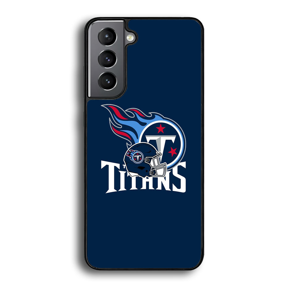 AFC Tennessee Titans Logo Helmet Samsung Galaxy S23 Plus Case - Ezzystore