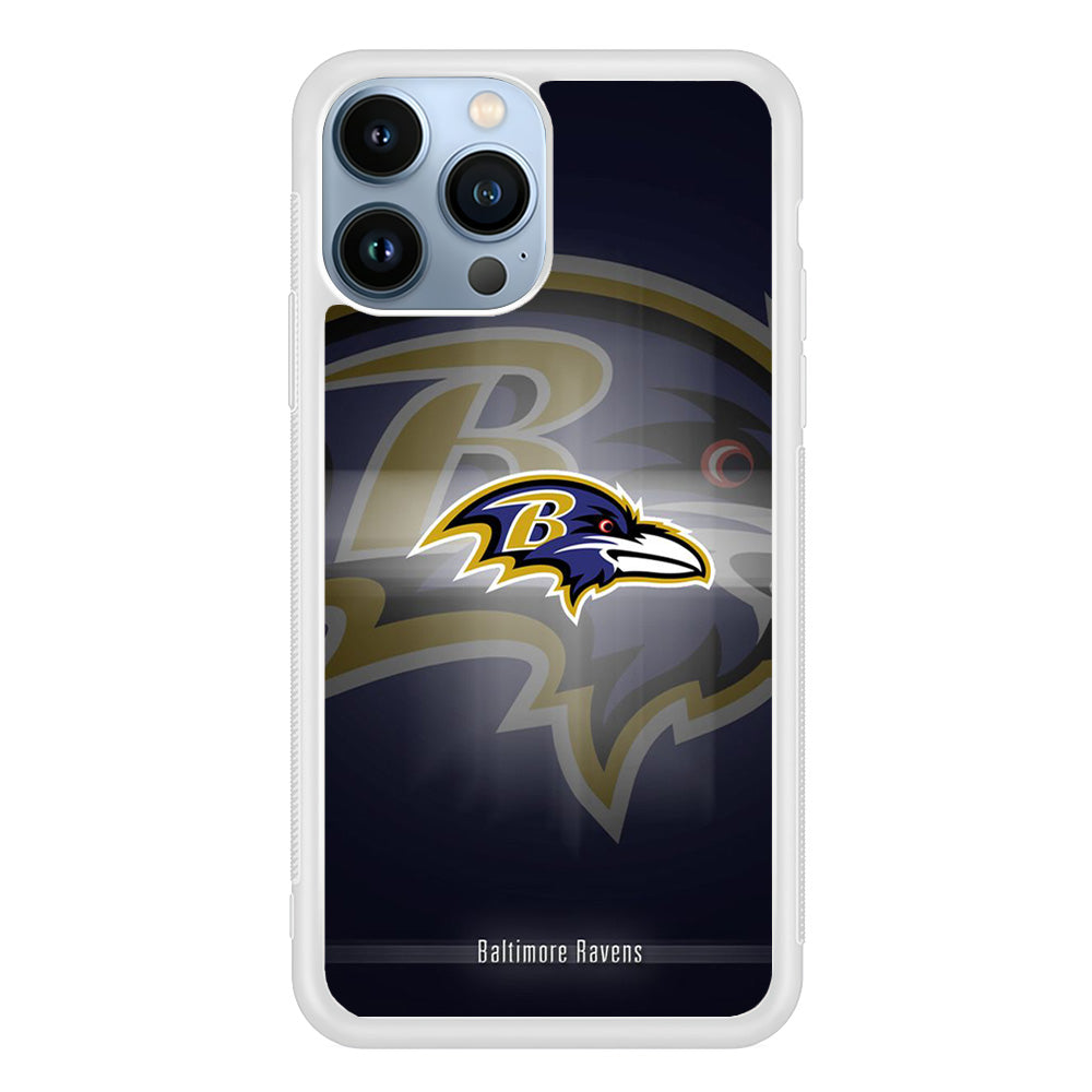 AFC Baltimore Raven Violet Logo iPhone 14 Pro Case