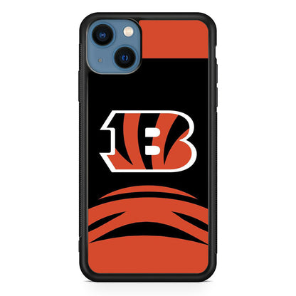 AFC Cincinnati Bengals Black Orange iPhone 14 Case
