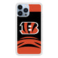 AFC Cincinnati Bengals Black Orange iPhone 14 Pro Case