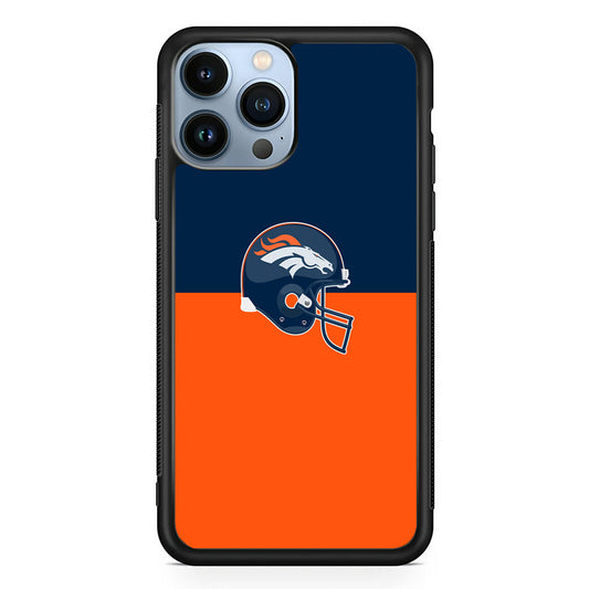 AFC Denver Broncos Helmet iPhone 14 Pro Case