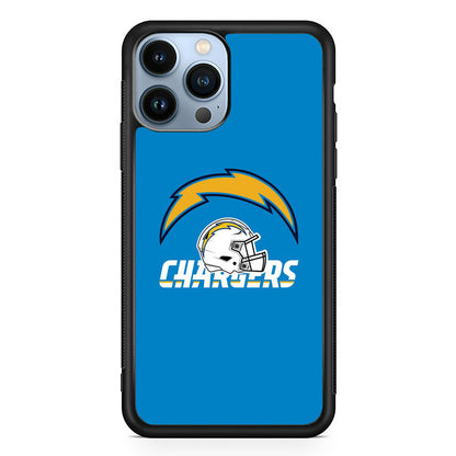 AFC Los Angeles Chargers Helmet iPhone 15 Pro Max Case