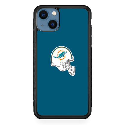 AFC Miami Dolphins Helmet iPhone 14 Case