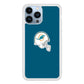 AFC Miami Dolphins Helmet iPhone 14 Pro Case