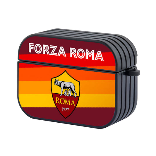 AS Roma Forza Roma Hard Plastic Case Cover For Apple Airpods Pro 3 - Ezzystore