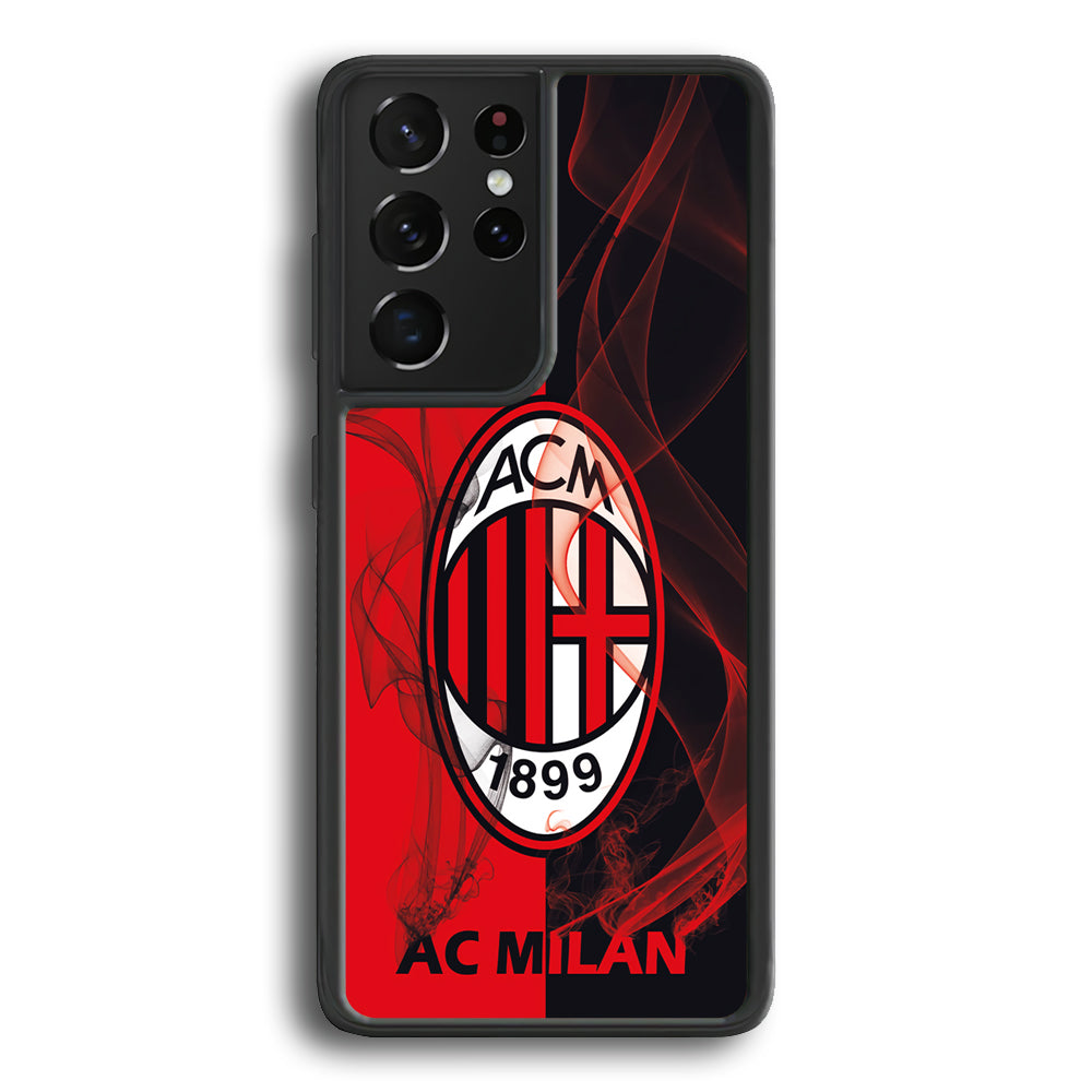 Ac Milan Art Of Logo Samsung Galaxy S24 Ultra Case - Ezzystore