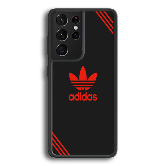 Adidas Black Valvet Samsung Galaxy S23 Ultra Case - Ezzystore