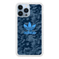 Adidas Blue Camo iPhone 15 Pro Case